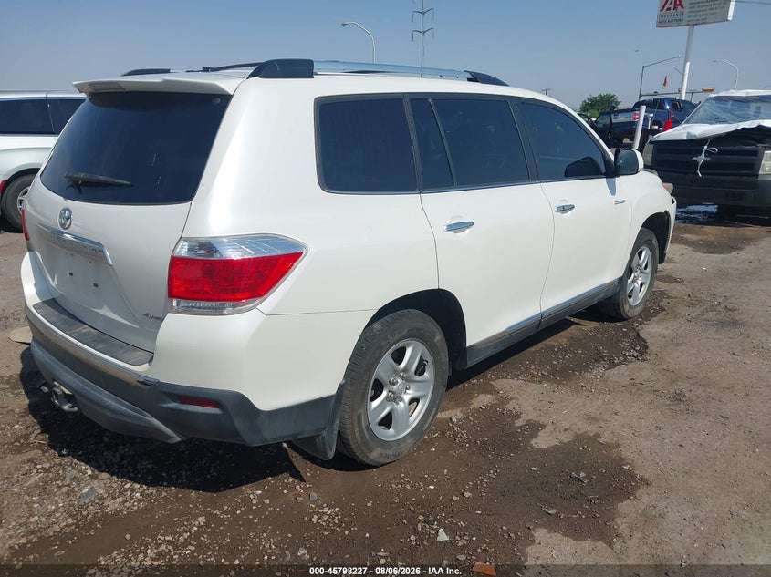 Vin: 5tddk3eh8cs173049, lot: 46297058, toyota highlander limited v6 20124