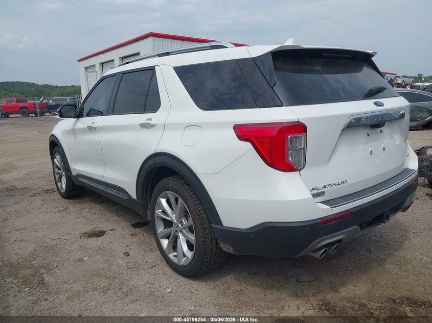 Vin: 1fm5k8hcxmga30130, lot: 46297085, ford explorer platinum 20213