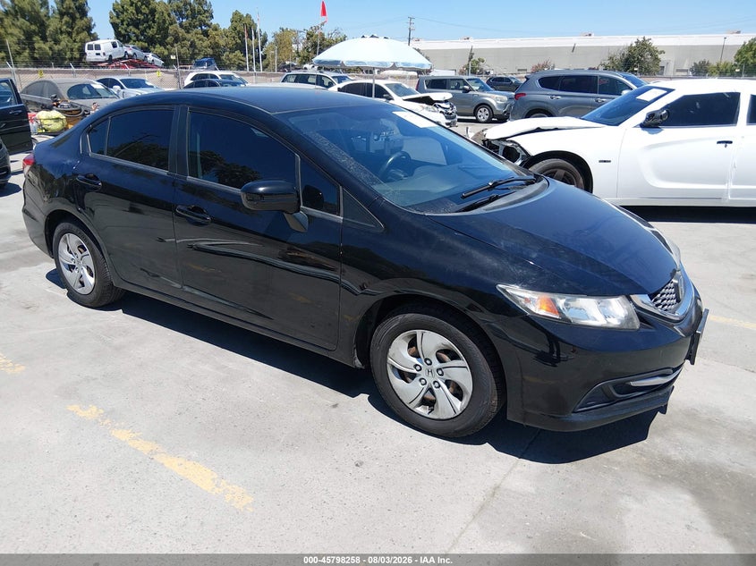 Vin: 19xfb2f55ee205346, lot: 46297089, honda civic lx 2014 img_1