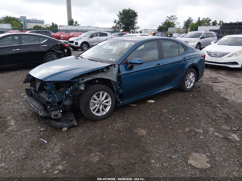Vin: 4t1dbadk8su508253, lot: 46297117, toyota camry le 20252