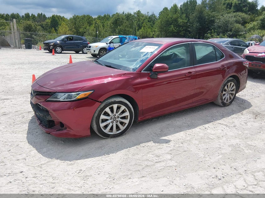 Vin: 4t1b11hk4ju672134, lot: 46297139, toyota camry le 20182