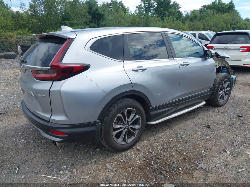 Vin: 2hkrw2h83mh660148, lot: 46297165, honda cr-v awd ex-l 20214