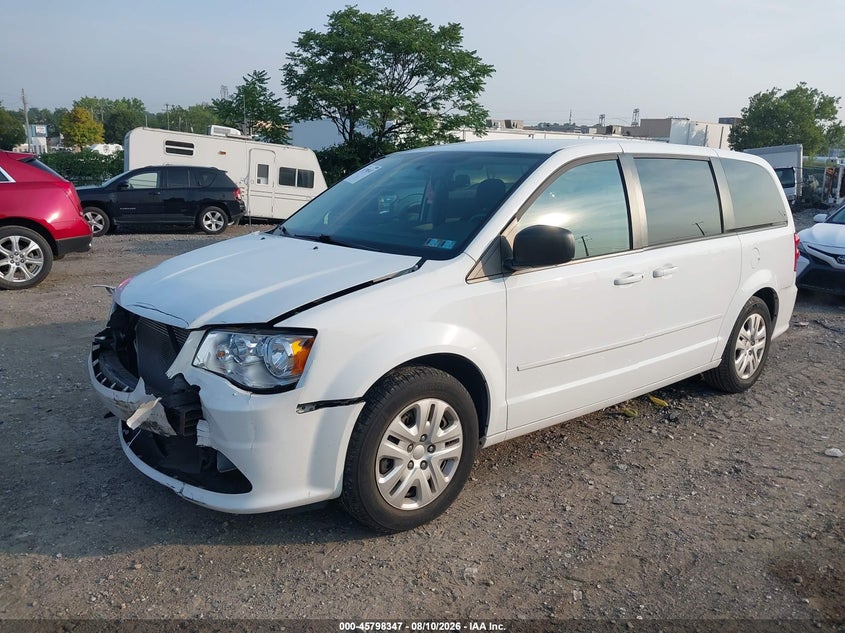 2017 DODGE CARAVAN VAN 3.6L V-6 DOHC, VVT, 283HP