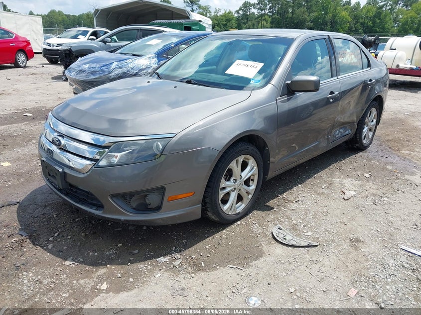 Vin: 3fahp0hg7cr343012, lot: 46297185, ford fusion se 20122