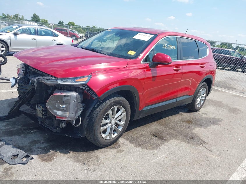 Vin: 5nms23ad6kh118188, lot: 46297199, hyundai santa fe se 20192