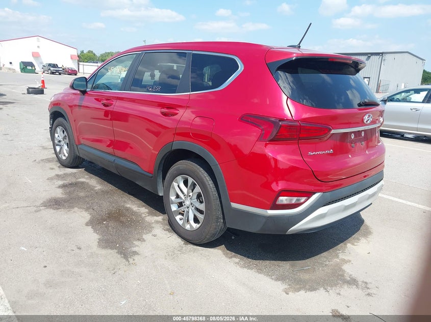 Vin: 5nms23ad6kh118188, lot: 46297199, hyundai santa fe se 20193
