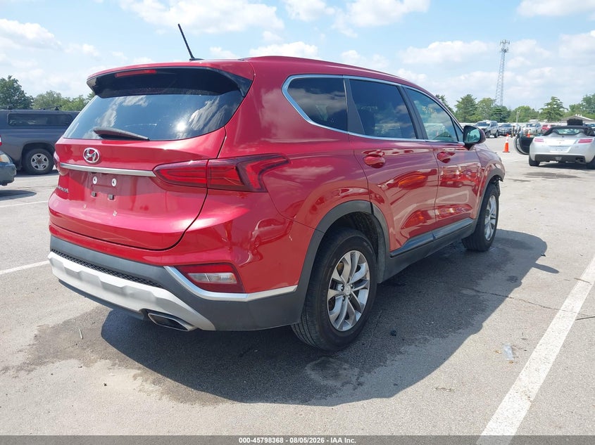 Vin: 5nms23ad6kh118188, lot: 46297199, hyundai santa fe se 20194