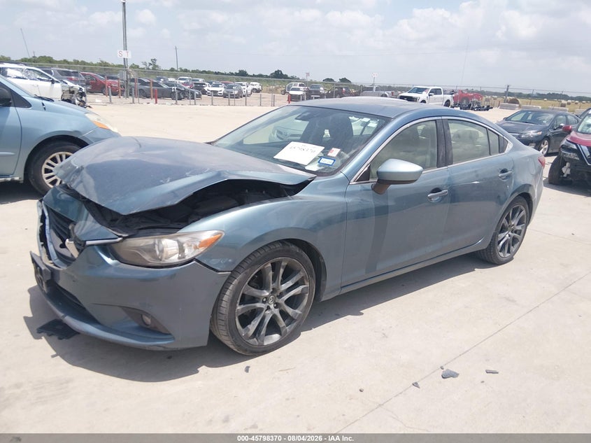 Vin: jm1gj1w63e1140705, lot: 46297200, mazda mazda6 i grand touring 20142