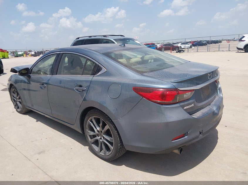 Vin: jm1gj1w63e1140705, lot: 46297200, mazda mazda6 i grand touring 20143