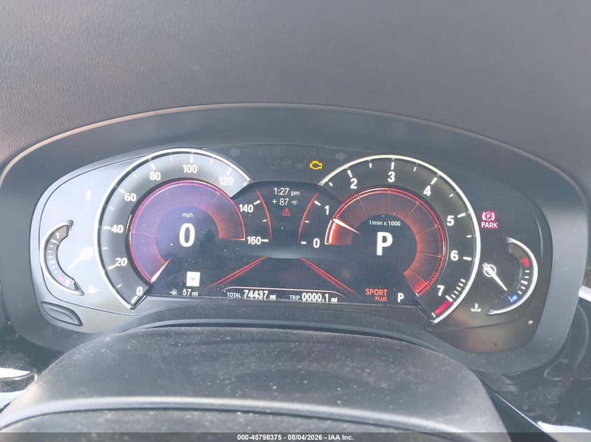 2019 BMW 540I auction photo 7
