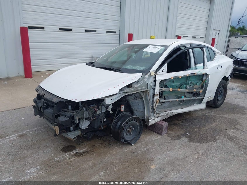 Vin: 3n1ab8bv9my226560, lot: 46297210, nissan sentra s xtronic cvt 20212