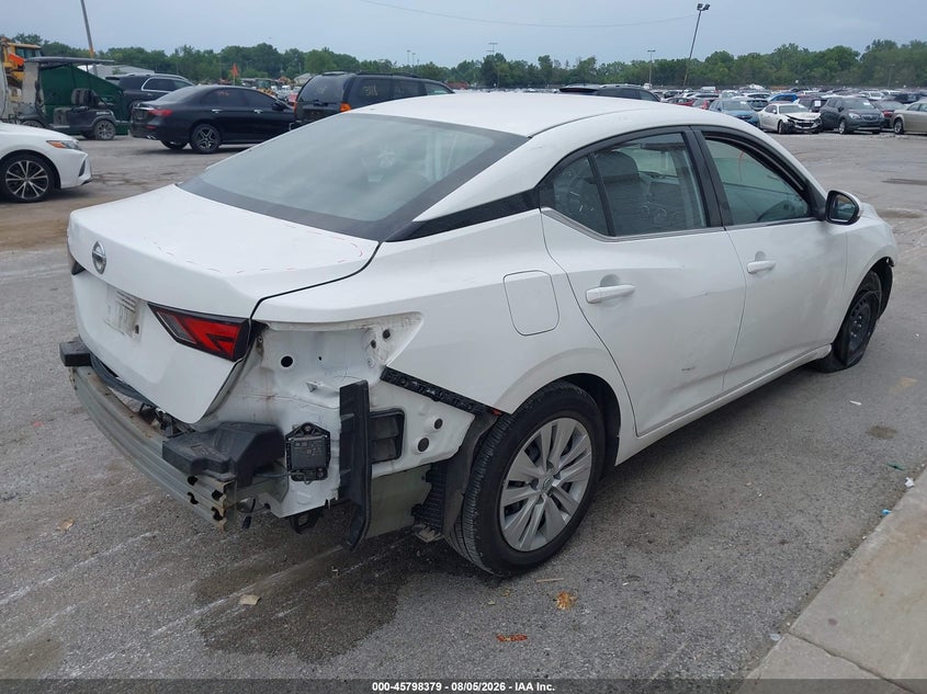 Vin: 3n1ab8bv9my226560, lot: 46297210, nissan sentra s xtronic cvt 20214