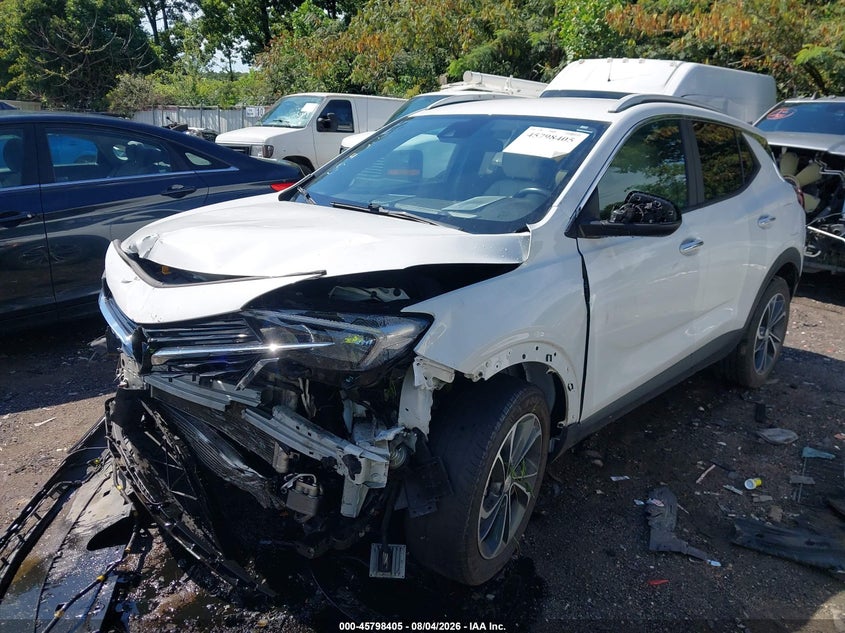Vin: kl4mmdsl2mb152595, lot: 46297236, buick encore gx fwd select 20212
