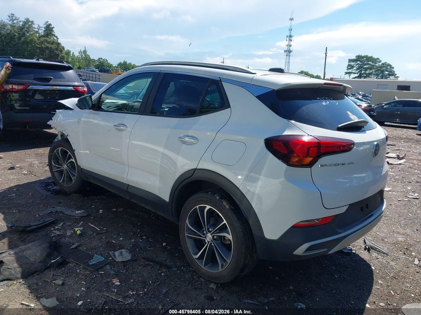 Vin: kl4mmdsl2mb152595, lot: 46297236, buick encore gx fwd select 20213
