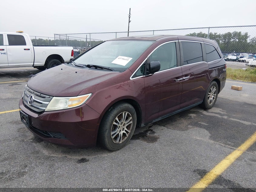 Vin: 5fnrl5h69db017357, lot: 46297246, honda odyssey ex-l 20132