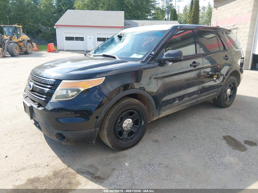 Vin: 1fm5k8ar1dgc31400, lot: 46297250, ford utility police interceptor 20132