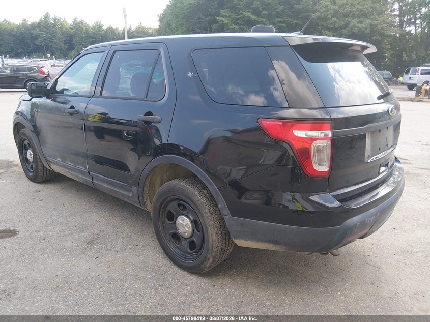 Vin: 1fm5k8ar1dgc31400, lot: 46297250, ford utility police interceptor 20133