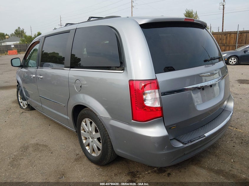 Vin: 2c4rc1bg8er124061, lot: 46297251, chrysler town & country touring 20143