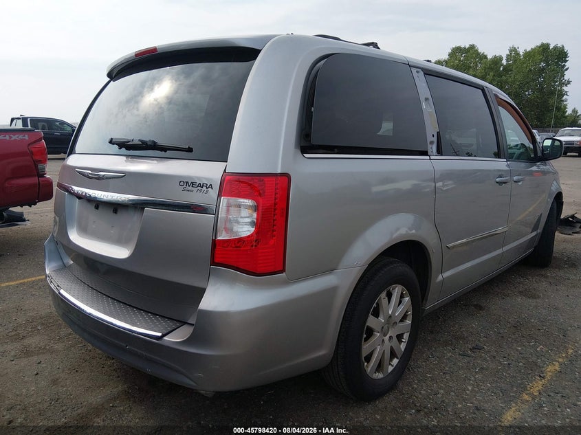 Vin: 2c4rc1bg8er124061, lot: 46297251, chrysler town & country touring 20144