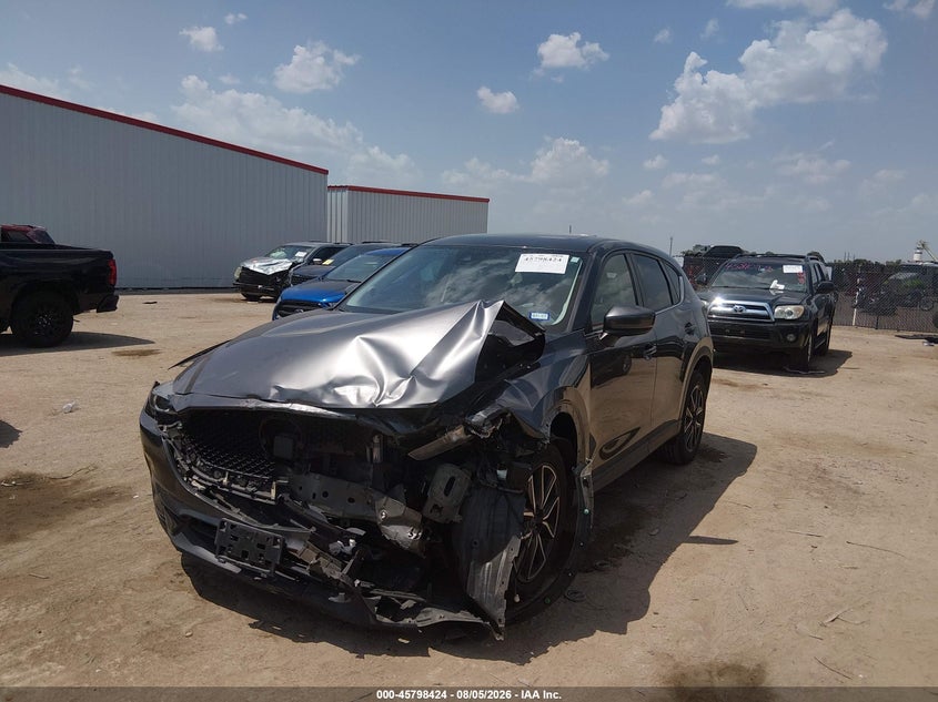 Vin: jm3kfacm1j1454451, lot: 46297255, mazda cx-5 touring 20182