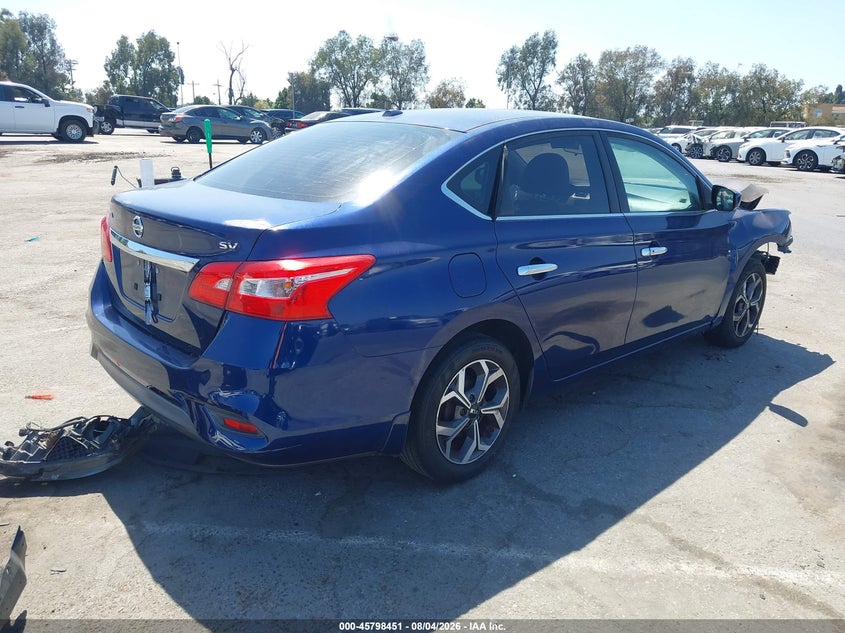 2017 NISSAN SENTRA auction photo 4