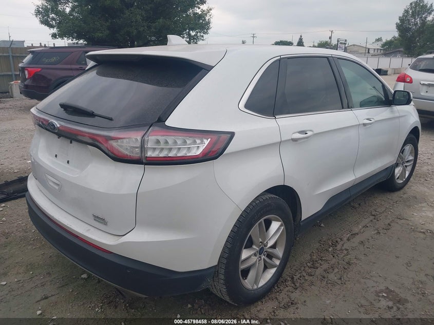 Vin: 2fmtk3j96fbc05489, lot: 46297289, ford edge sel 20154