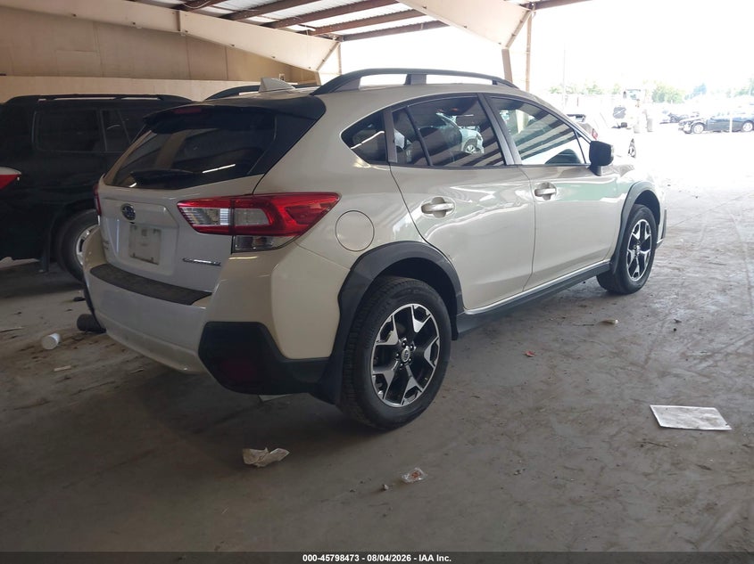 Vin: jf2gtabc5jh299847, lot: 46297304, subaru crosstrek 2.0i premium 20184