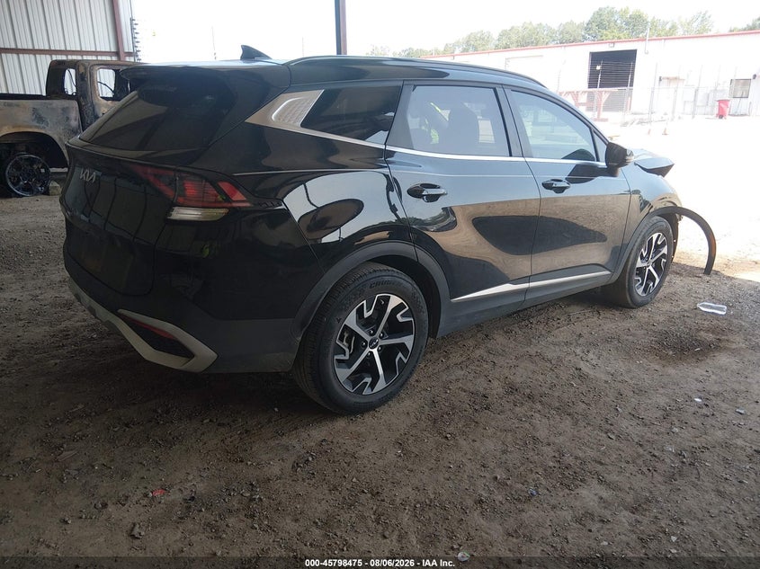 Vin: 5xyk33df4sg296265, lot: 46297306, kia sportage ex 20254