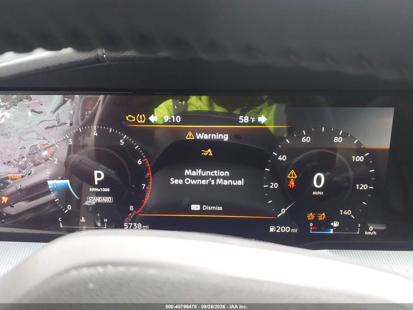 NISSAN MURANO 2025 VIN 5N1AZ3CS8SC137371