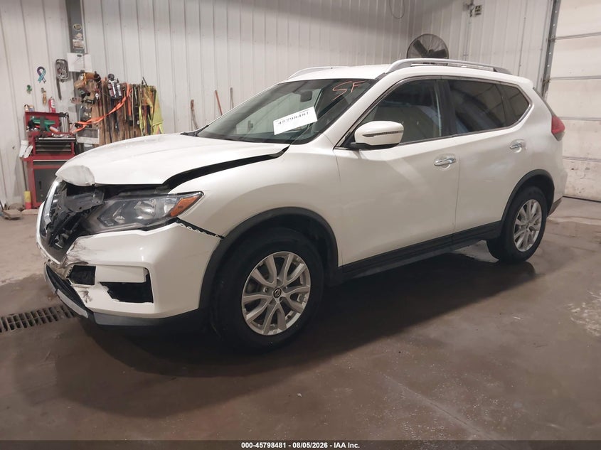 2017 Nissan Rogue, Front End, IAAI, VIN JN8AT2MV1HW259199 — photo 2