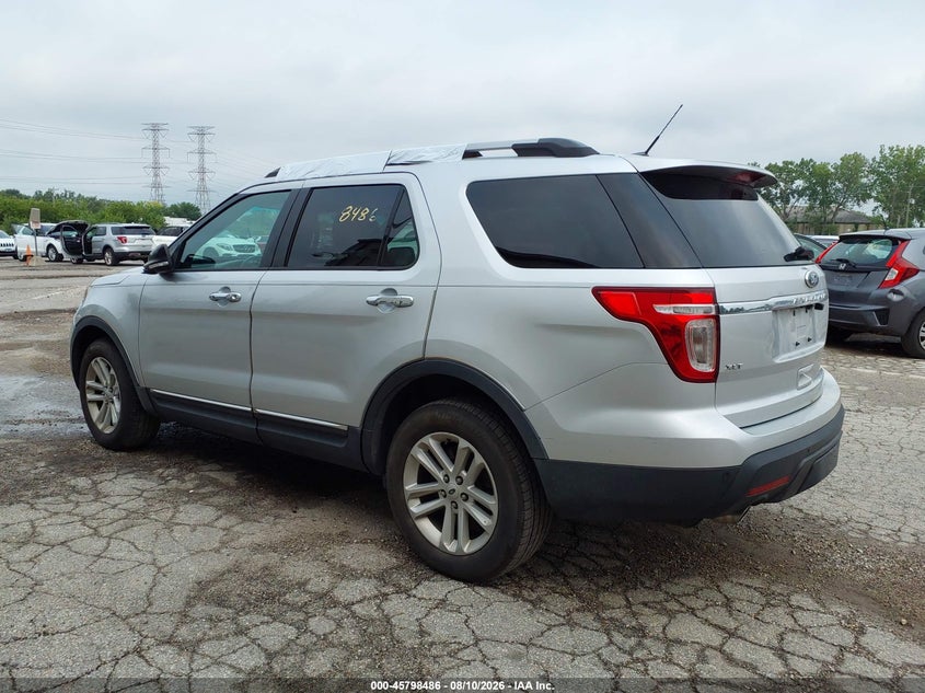 Vin: 1fm5k8d80fgb94913, lot: 46297318, ford explorer xlt 20153