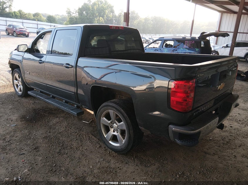 Vin: 3gcpcrec4hg205230, lot: 46297319, chevrolet silverado 1500 lt 20173