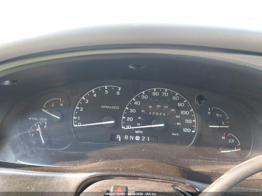 1999 FORD EXPLORER SPORT UTILITY VEHICLE 4.0L V-6 160HP
