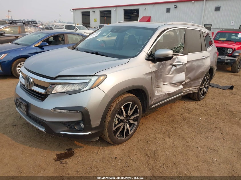 Vin: 5fnyf6h0xlb063489, lot: 46297327, honda pilot awd elite 20202