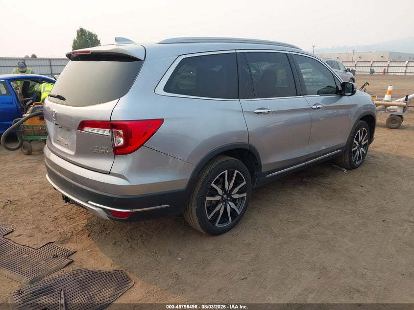 Vin: 5fnyf6h0xlb063489, lot: 46297327, honda pilot awd elite 20204