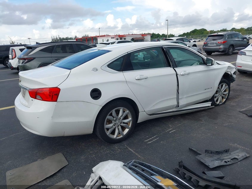 Vin: 1g11z5sa3ku136334, lot: 46297344, chevrolet impala lt 20194