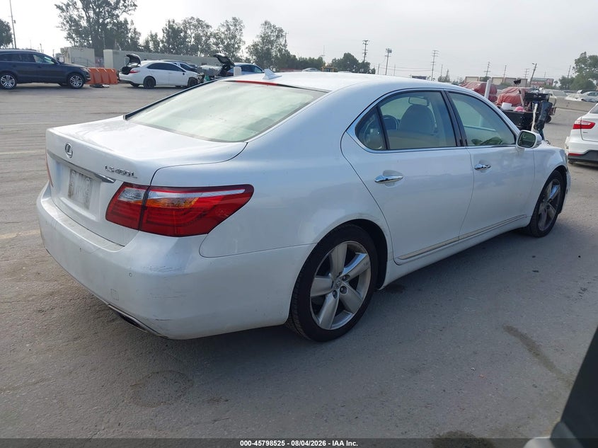 Vin: jthgl5ef8b5044509, lot: 46297357, lexus ls 460 l 20114