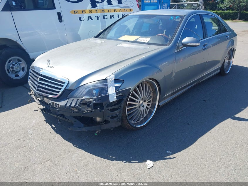 2008 MERCEDES-BENZ S 550 — zdjęcie 2
