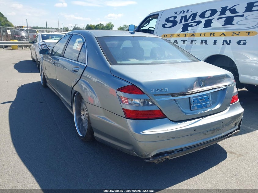 2008 MERCEDES-BENZ S 550 — zdjęcie 3