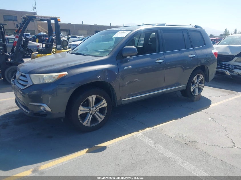 Vin: 5tddk3eh4cs136533, lot: 46297397, toyota highlander limited v6 20122