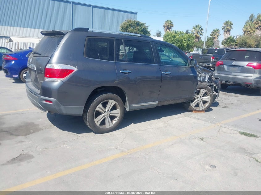 Vin: 5tddk3eh4cs136533, lot: 46297397, toyota highlander limited v6 20124