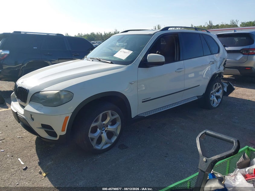 2012 BMW X5 SPORT UTILITY VEHICLE 3.0L I-6 DI, DOHC, VVT, TURBO, 300HP