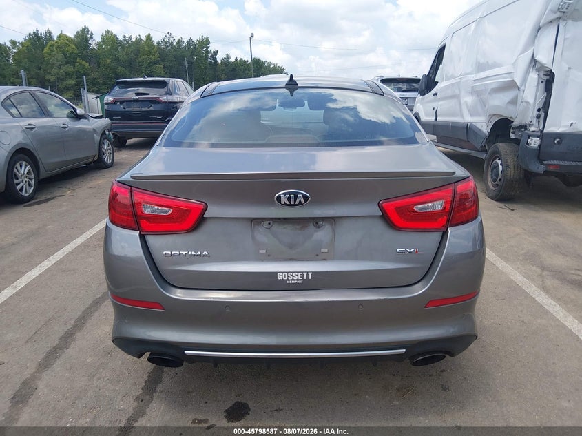 2014 KIA OPTIMA SEDAN 2.0L I-4 DI, DOHC, VVT, TURBO, 274HP