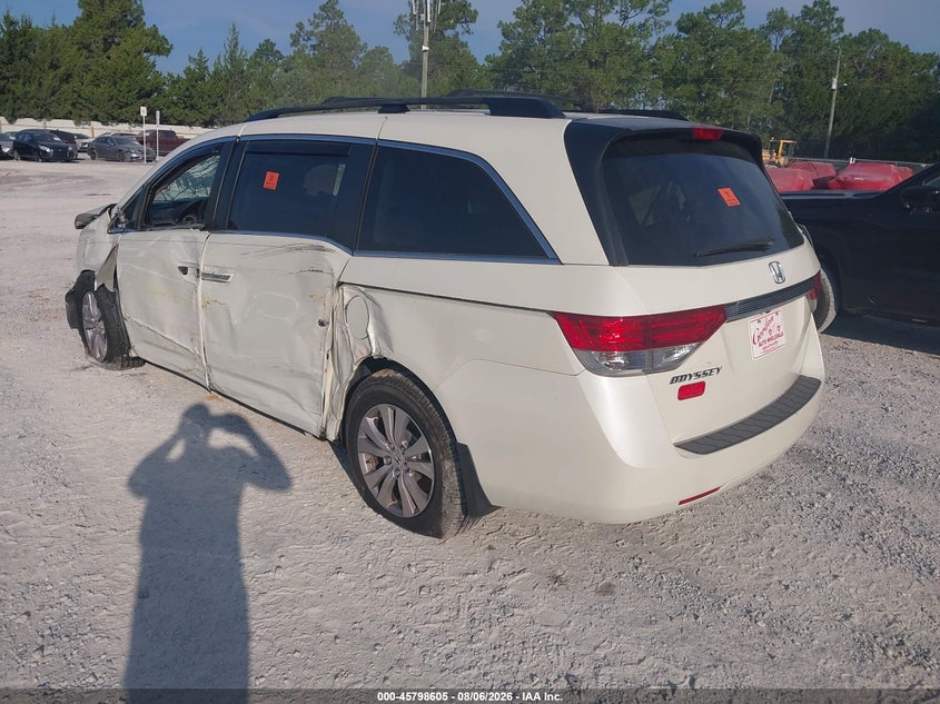Vin: 5fnrl5h68gb093981, lot: 46297436, honda odyssey ex-l 20163
