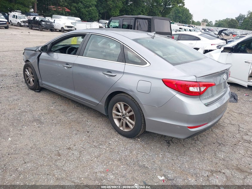 Vin: 5npe24af4hh545868, lot: 46297444, hyundai sonata 20173