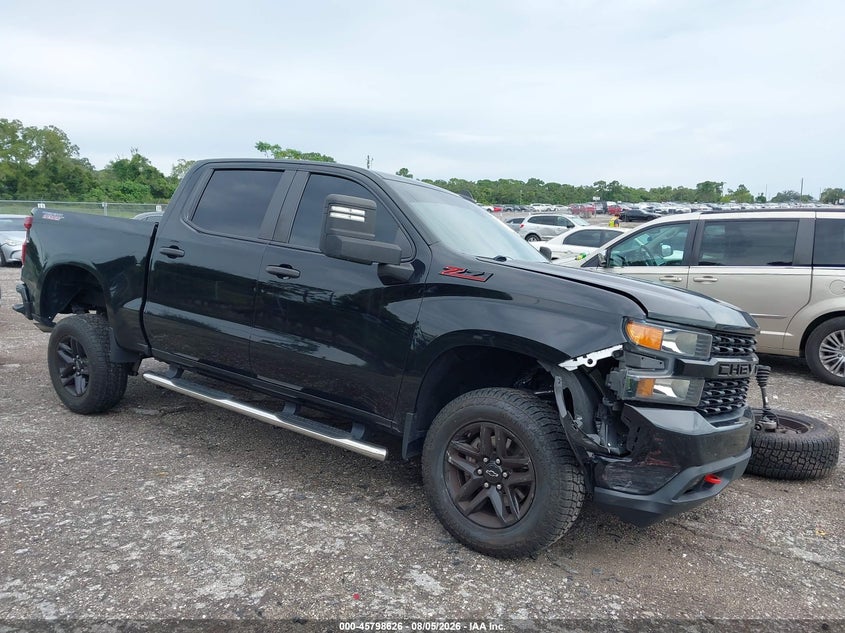 Vin: 1gcpycek5nz110581, lot: 46297457, chevrolet silverado 1500 ltd 4wd  short bed custom trail boss 2022 img_1