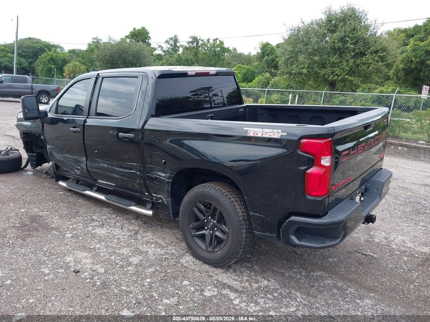 Vin: 1gcpycek5nz110581, lot: 46297457, chevrolet silverado 1500 ltd 4wd  short bed custom trail boss 20223
