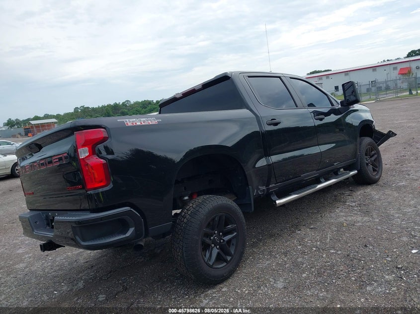 Vin: 1gcpycek5nz110581, lot: 46297457, chevrolet silverado 1500 ltd 4wd  short bed custom trail boss 20224