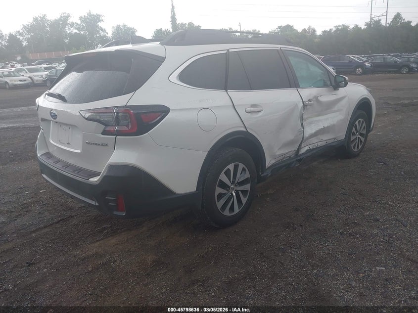 Vin: 4s4btacc9l3136735, lot: 46297467, subaru outback premium 20204