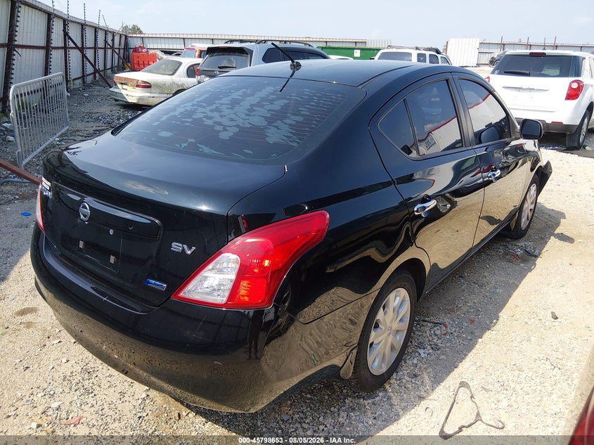 Vin: 3n1cn7ap5cl882599, lot: 46297485, nissan versa 1.6 sv 20124